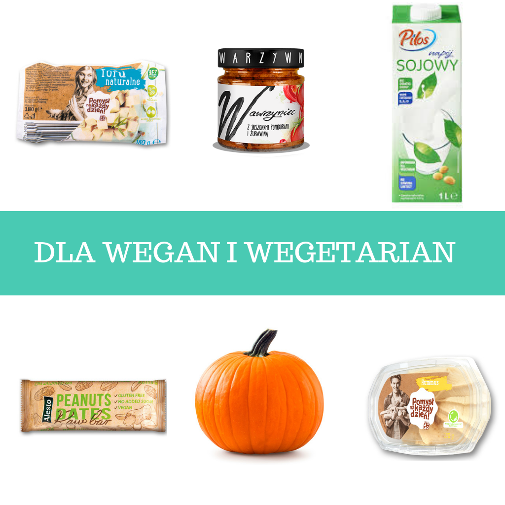 produkty z Lidla dla wegan i wegetarian 