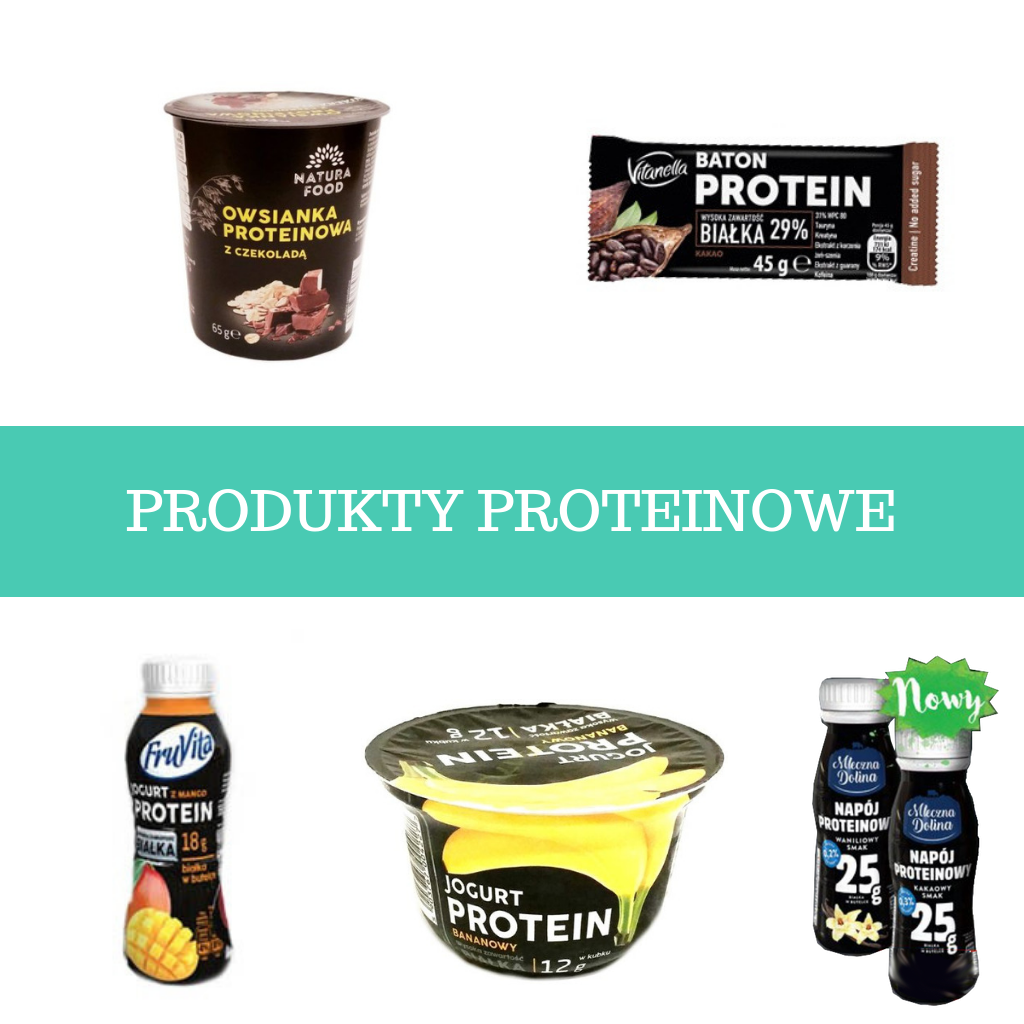 produkty proteinowe w biedronce