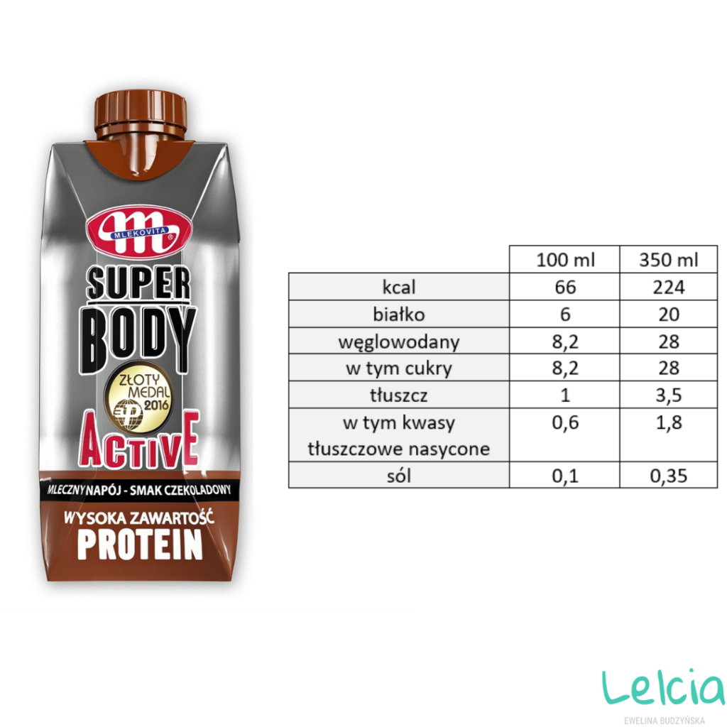 jogurt białkowy super body active 