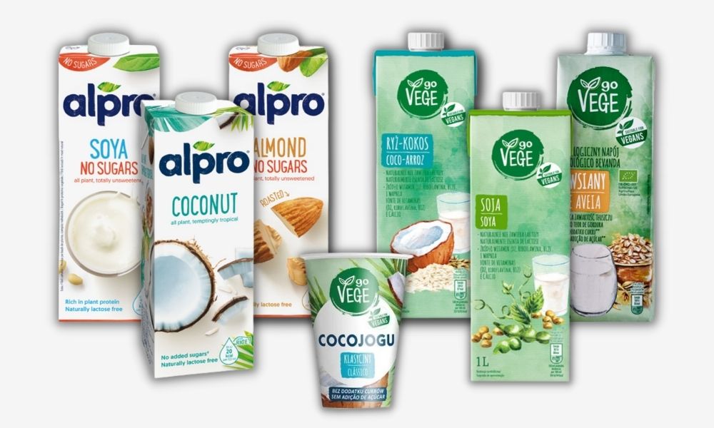 Napoje i jogurty roślinne to wegańskie zamienniki produktów mlecznych, lelcia.pl